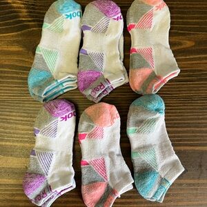 Reebok Woman’s Colorful Geometric Ankle Socks